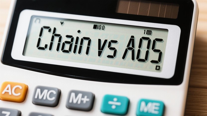 Understanding CHAIN vs AOS Calculation Methods on Financial Calculator